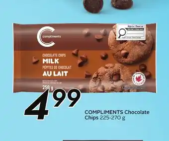 Sobeys COMPLIMENTS Chocolate Chips offer