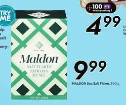 Sobeys MALDON Sea Salt Flakes offer