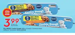Sobeys PILLSBURY Cookie Dough offer
