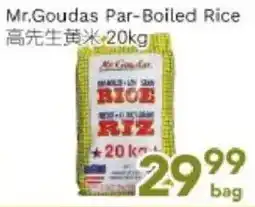 Ample Food Market Mr.Goudas Par-Boiled Rice offer