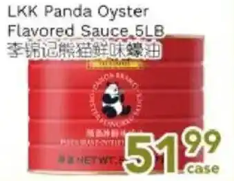 Ample Food Market LKK Panda Oyster Flavored Sauce offer