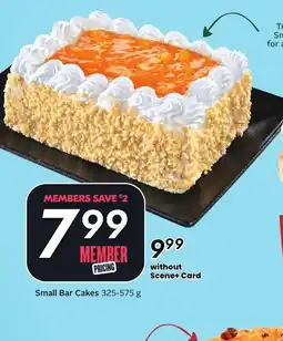 Sobeys Small Bar Cakes offer