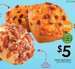 Sobeys Potato Style Buns offer