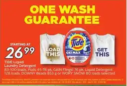 Sobeys TIDE Liquid Laundry Detergent offer