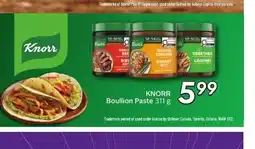 Sobeys KNORR Boullion Paste offer