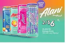 Sobeys ALANI NU Energy Drink offer
