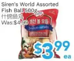 Ample Food Market Siren's World Assorted Fish Ball offer