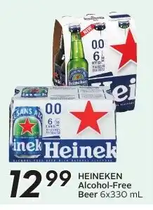 Sobeys HEINEKEN Alcohol-Free Beer offer