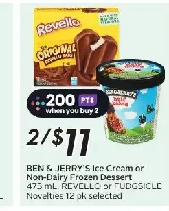 Sobeys BEN & JERRY'S Ice Cream or Non-Dairy Frozen Dessert offer