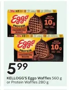 Sobeys KELLOGG'S Eggo Waffles or Protein Waffles offer