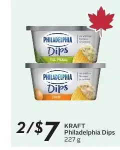 Sobeys KRAFT Philadelphia Dips offer