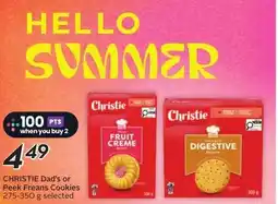 Sobeys CHRISTIE Dad's or Peek Freans Cookies offer