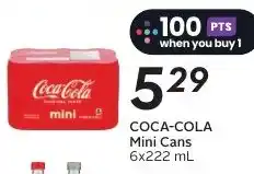 Sobeys COCA-COLA Mini Cans offer