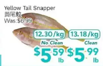 Ample Food Market Yellow Tail Snapper offer