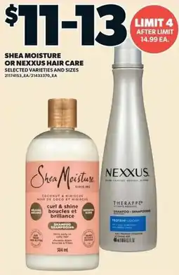 Independent Grocer Shea Moisture or Niexxus Hair Care offer