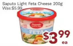 Ample Food Market Saputo Light Feta Cheese offer