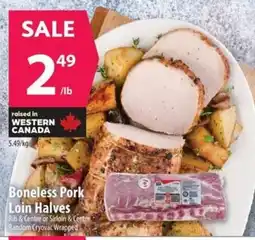 Co-op Boneless Pork Loin Halves offer