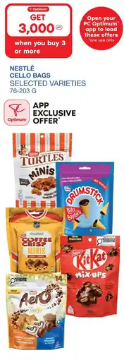 Wholesale Club Nestlé cello bags offer