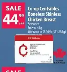 Co-op Co-op Centsibles Boneless Skinless Chicken Breast offer
