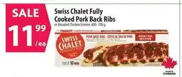 Co-op Swiss Chalet Fully Cooked Pork Back Ribs or Breaded Chicken Entrées offer