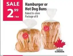 Co-op Hamburger or Hot Dog Buns offer
