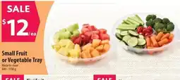 Co-op Small Fruit or Vegetable Tray offer