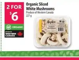 Co-op Organic Sliced White Mushrooms offer