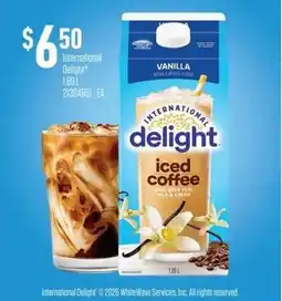 Independent Grocer International Delight offer