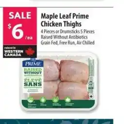 Co-op Maple Leaf Prime Chicken Thighs offer