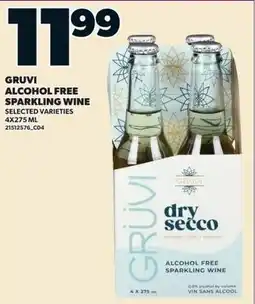 Independent Grocer Gruvi Alcohol Free Sparkling Wine offer