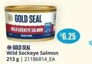 Independent Grocer Gold Seal Wild Sockeye Salmon offer