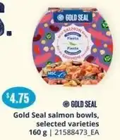 Independent Grocer Gold Seal salmon bowls offer
