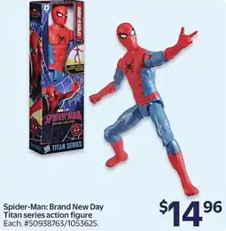 Walmart Spider-Man: Brand New Day Titan series action figure offer