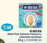 Independent Grocer Gold seal Wild Pink Salmon Flavours offer