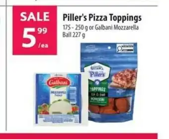 Co-op Piller's Pizza Toppings offer