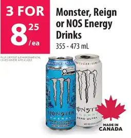 Co-op Monster, Reign or NOS Energy Drinks offer