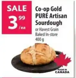 Co-op Co-op Gold PURE Artisan Sourdough offer
