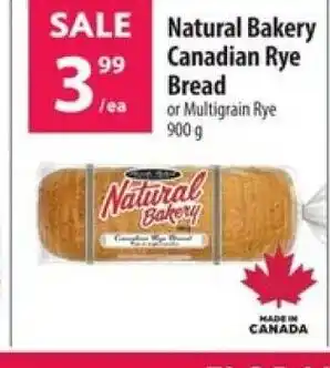 Co-op Natural Bakery Canadian Rye Bread offer