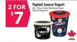 Co-op Yoplait Source Yogurt offer