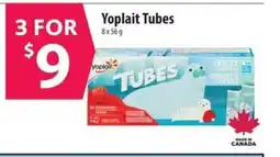 Co-op Yoplait Tubes offer