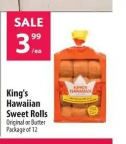 Co-op King's Hawaiian Sweet Rolls offer