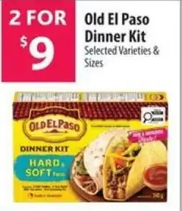 Co-op Old El Paso Dinner Kit offer