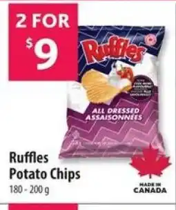 Co-op Ruffles Potato Chips offer