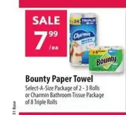 Co-op Bounty Paper Towel offer