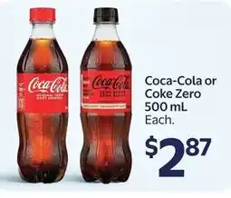 Walmart Coca-cola coke zero offer
