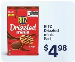 Walmart Ritz drizzled minis offer