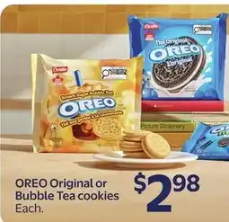Walmart OREO Original or Bubble Tea cookies offer