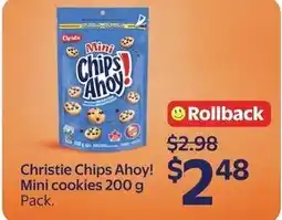 Walmart Christie Chips Ahoy! Mini cookies offer