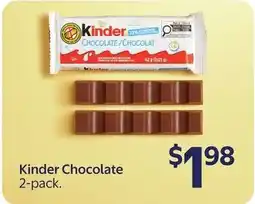 Walmart Kinder Chocolate offer