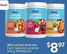 Walmart MiO iced tea drink mix offer